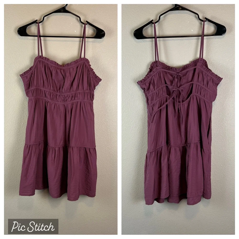Madewell Sophia Cami Tiered Mini Dress